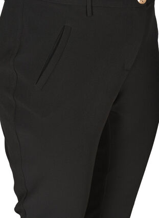 Classic ankle-length trousers, Black, Packshot image number 2