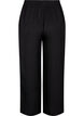 Loose trousers with elasticated waistband and pockets, Black, Packshot image number 1
