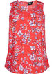 FLASH - Sleeveless top with print, Red, Packshot image number 0