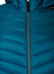 Lightweight jacket with pockets and detachable hood, Petrol, Packshot image number 2