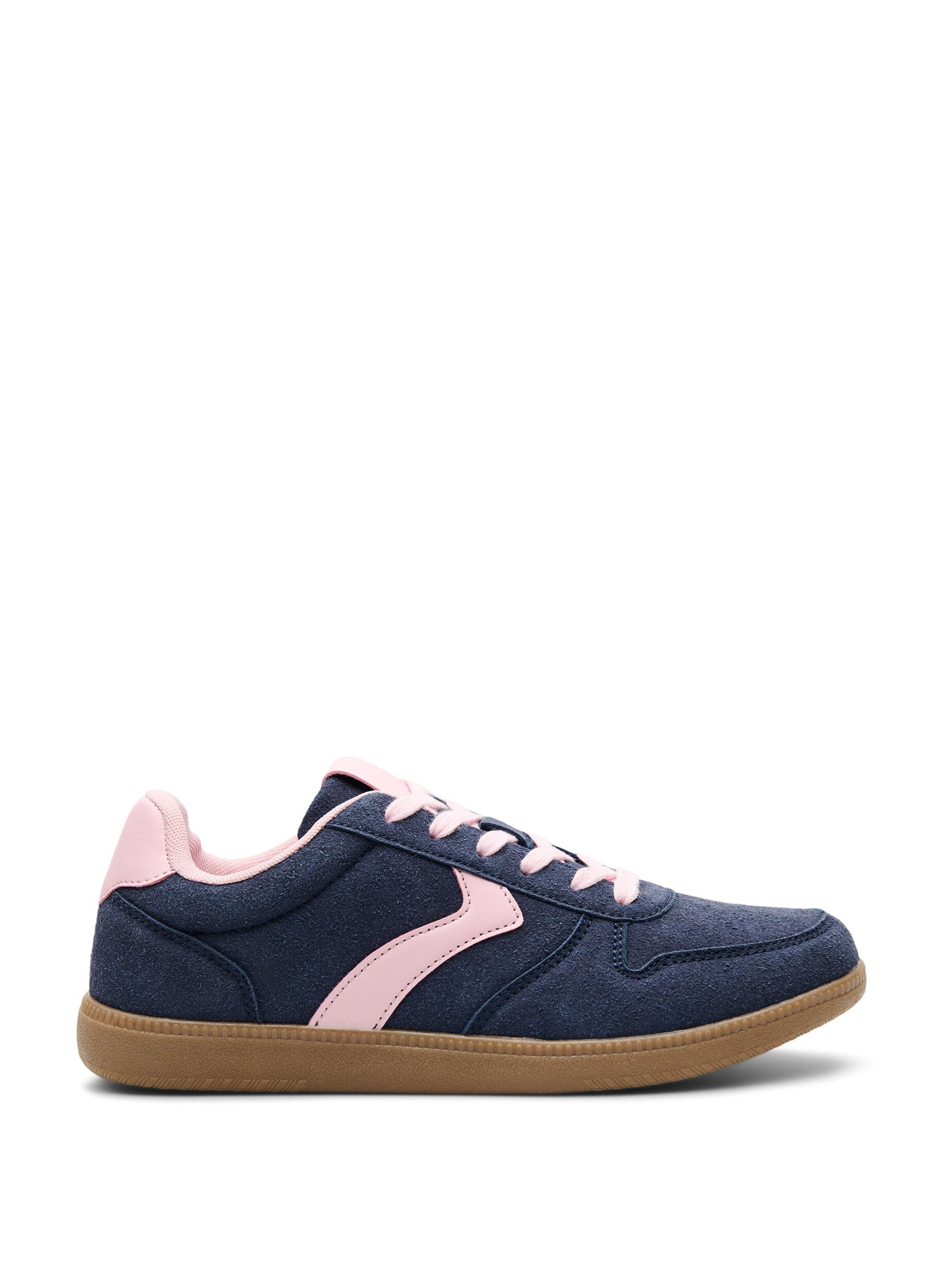 Faux suede sneakers