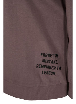 Hoodie with a text print, Iron, Packshot image number 3
