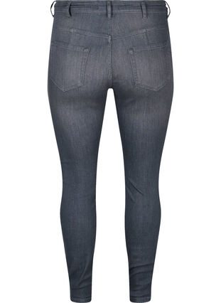 High-waisted, push-up Amy jeans, Grey Denim, Packshot image number 1