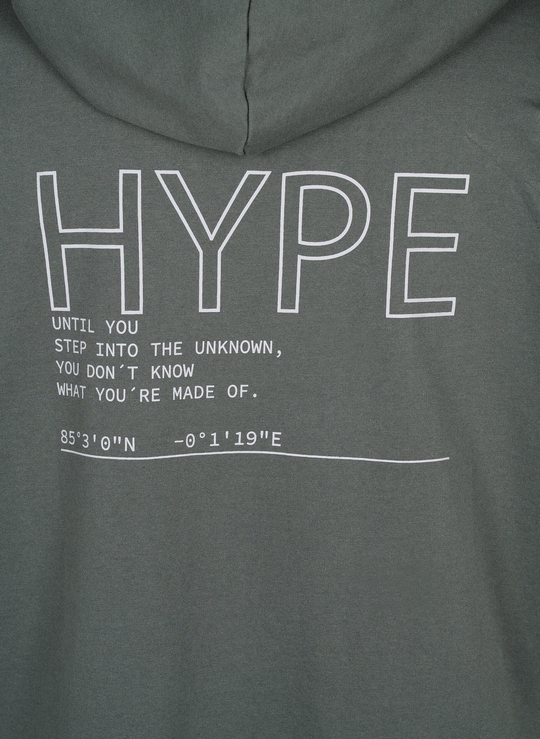 Zizzifashion Hoodie with text print, Urban Chic, Packshot image number 3