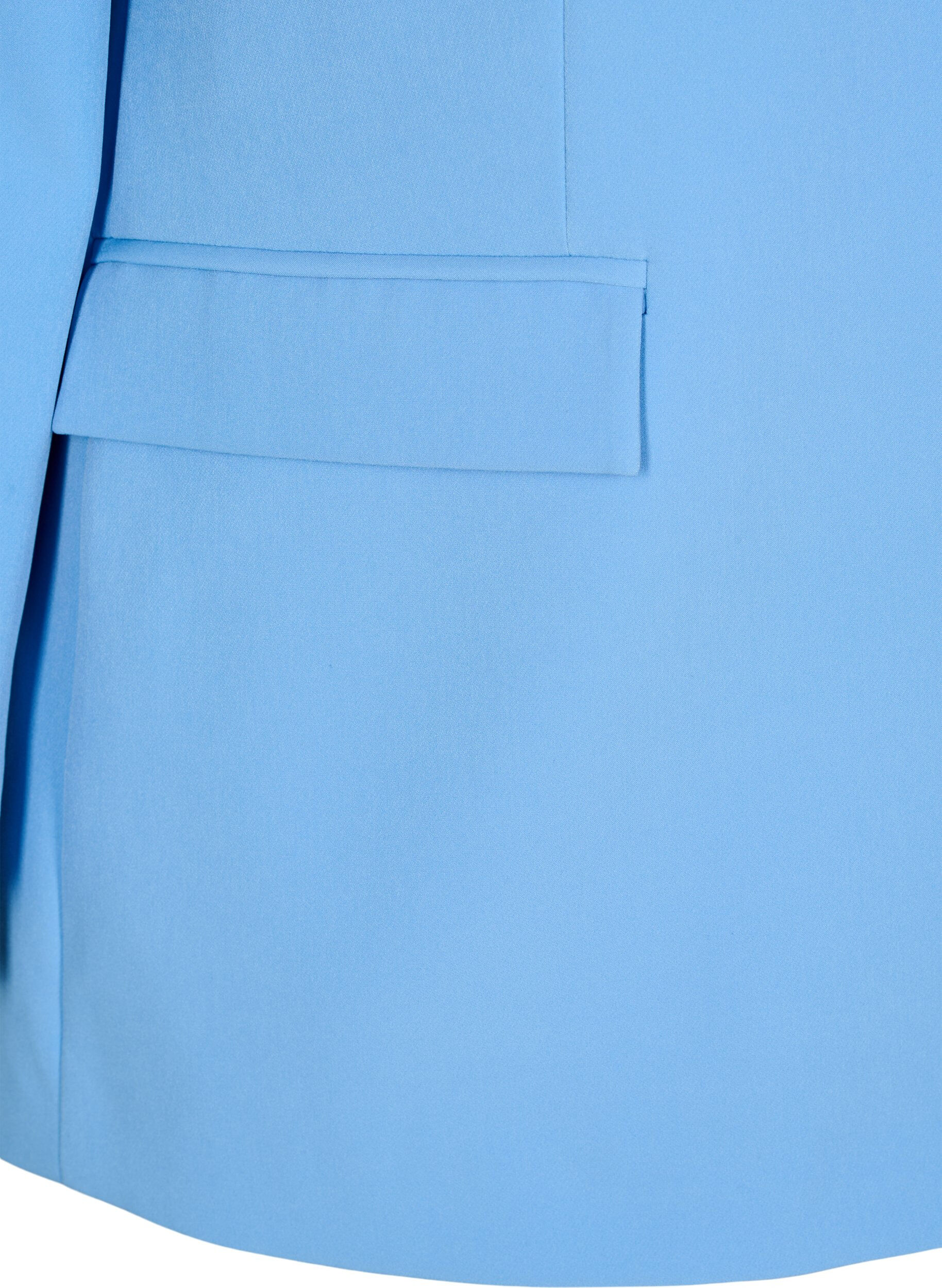 ZizzifashionClassic blazer with button closure, Light Blue, Packshot image number 3