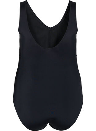 Swimsuit with drawstring details, Black, Packshot image number 1