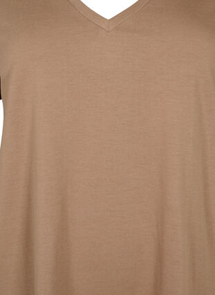 Short sleeve t-shirt with v-neckline, Baribou, Packshot image number 2