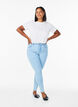 Amy high-waisted super slim fit jeans, Light Blue, Model image number 0