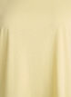 Short-sleeved cotton blend t-shirt, Yellow, Packshot image number 2