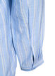 FLASH - Striped shirt blouse with V-neck, Light Blue, Packshot image number 3