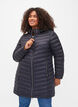 Lightweight jacket with pockets and detachable hood, Black, Model image number 0