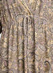 Viscose maxi dress with a paisley print, Yellow, Packshot image number 2