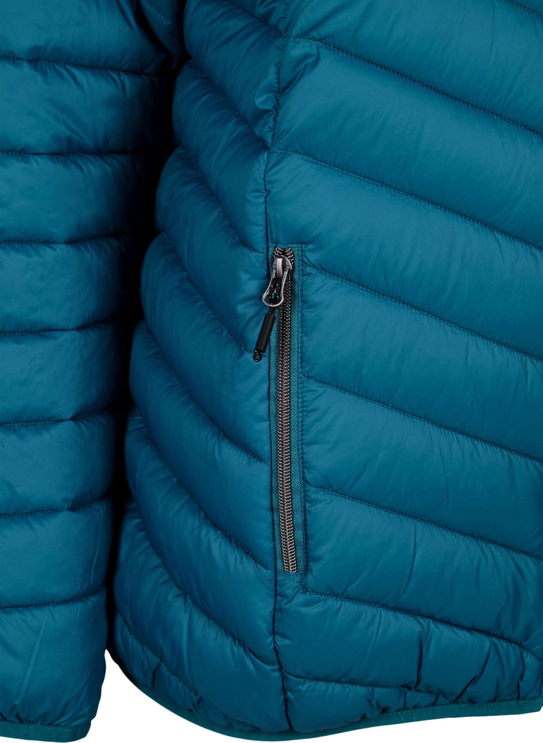 ZizzifashionLightweight jacket with hood, Petrol, Packshot image number 3