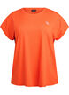 Solid-coloured training T-shirt, Orange, Packshot image number 0