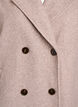 Short coat with double-breasted button closure, Beige, Packshot image number 2