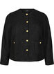 Boucle jacket with pockets and decorative buttons, Black, Packshot image number 0