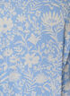 Short-sleeved cotton dress with print, Vanilla, Packshot image number 2