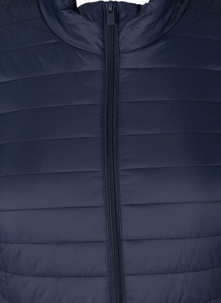 Short quilted jacket with a zip, Night Sky, Packshot image number 2
