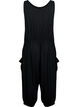Sleeveless jumpsuit with pockets, Black, Packshot image number 1