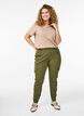 Slim fit trousers with cargo pockets, Green, Model image number 0