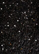 Short sequin skirt, Black, Packshot image number 2
