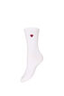 Cotton socks with pattern, White, Packshot image number 0