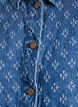 Denim jacket with a distressed pattern, Blue, Packshot image number 2