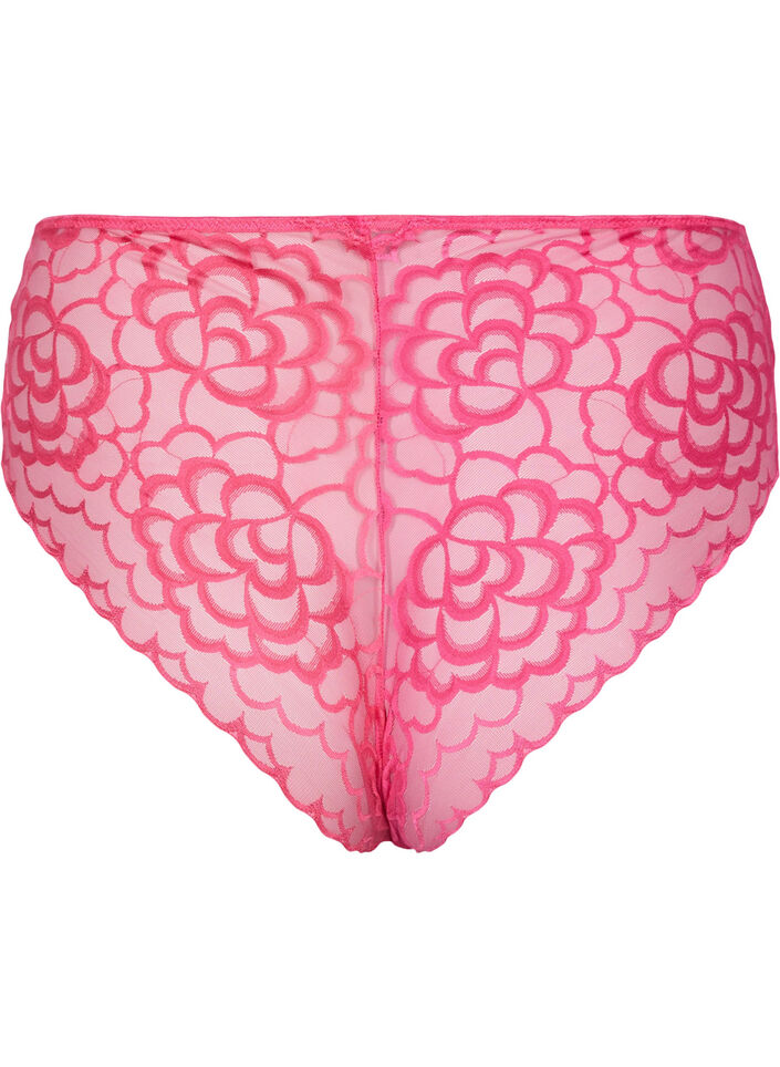 Hipster briefs in lace fabric, Jazzy, Packshot image number 1