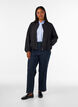 Lightweight jacket with a balloon silhouette, Black, Model image number 1