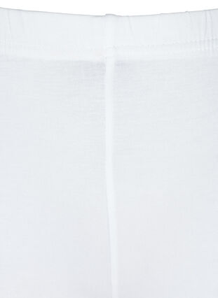 Cycling shorts with lace trim, Bright White, Packshot image number 2