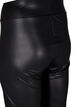 Shiny tight-fitting high-waisted shorts, Black, Packshot image number 3