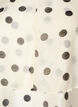 Layered top with polka dot pattern, Vanilla, Packshot image number 2