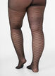 Patterned tights 25 denier, Black, Model image number 1