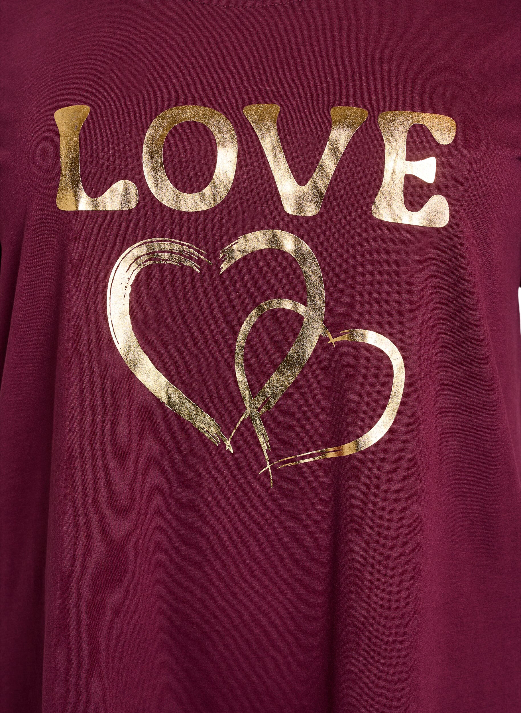 Zizzifashion T-shirt with motif, Red, Packshot image number 2