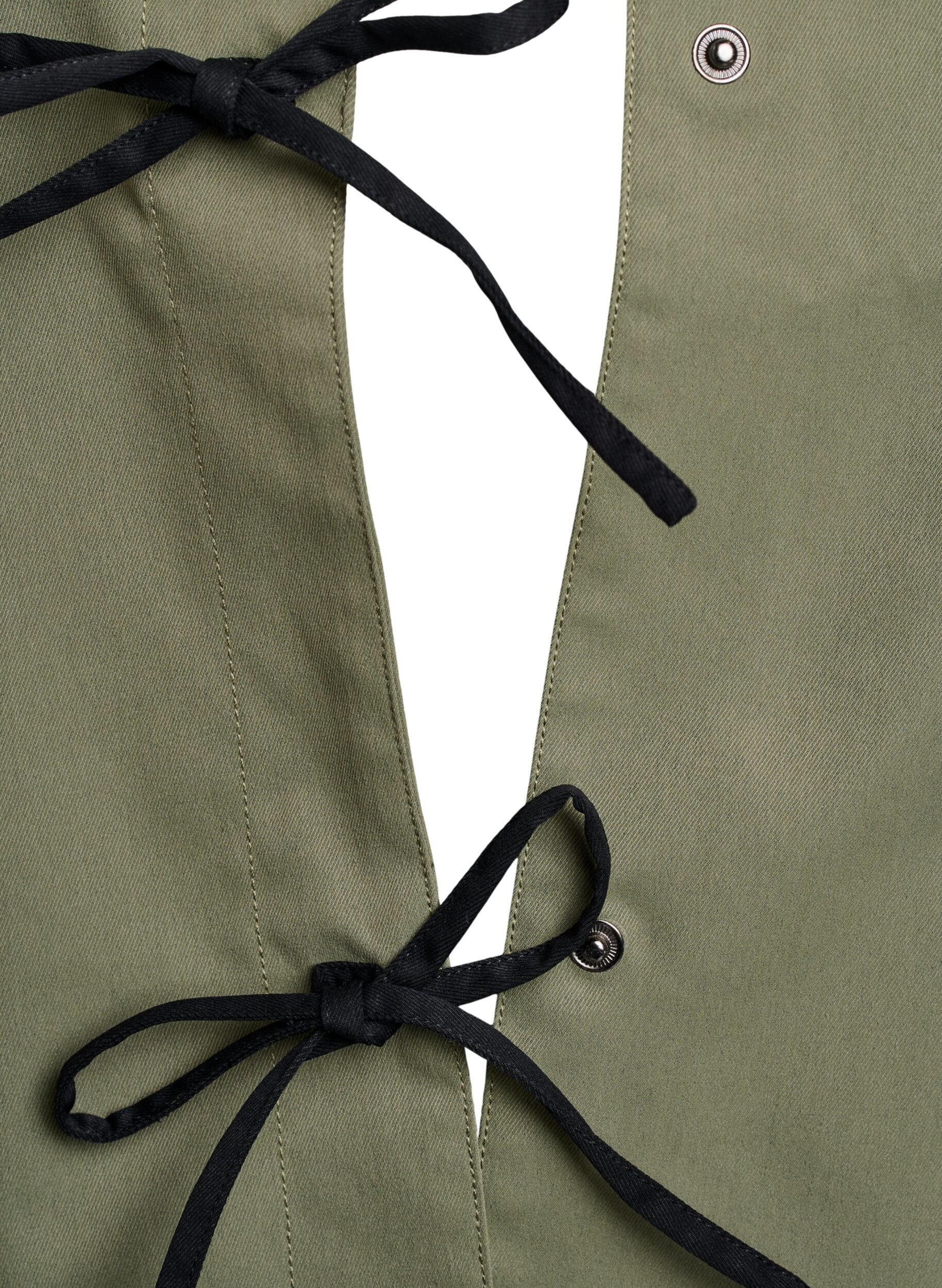 Zizzifashion Spring jacket with bow details, Green, Packshot image number 4