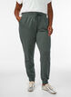 Loose tracksuit trousers with pockets, Green, Model image number 2