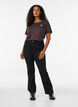 T-shirt with motif, Brown, Model image number 1