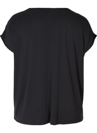 Short-sleeved blouse with smock, Moonless Night, Packshot image number 1