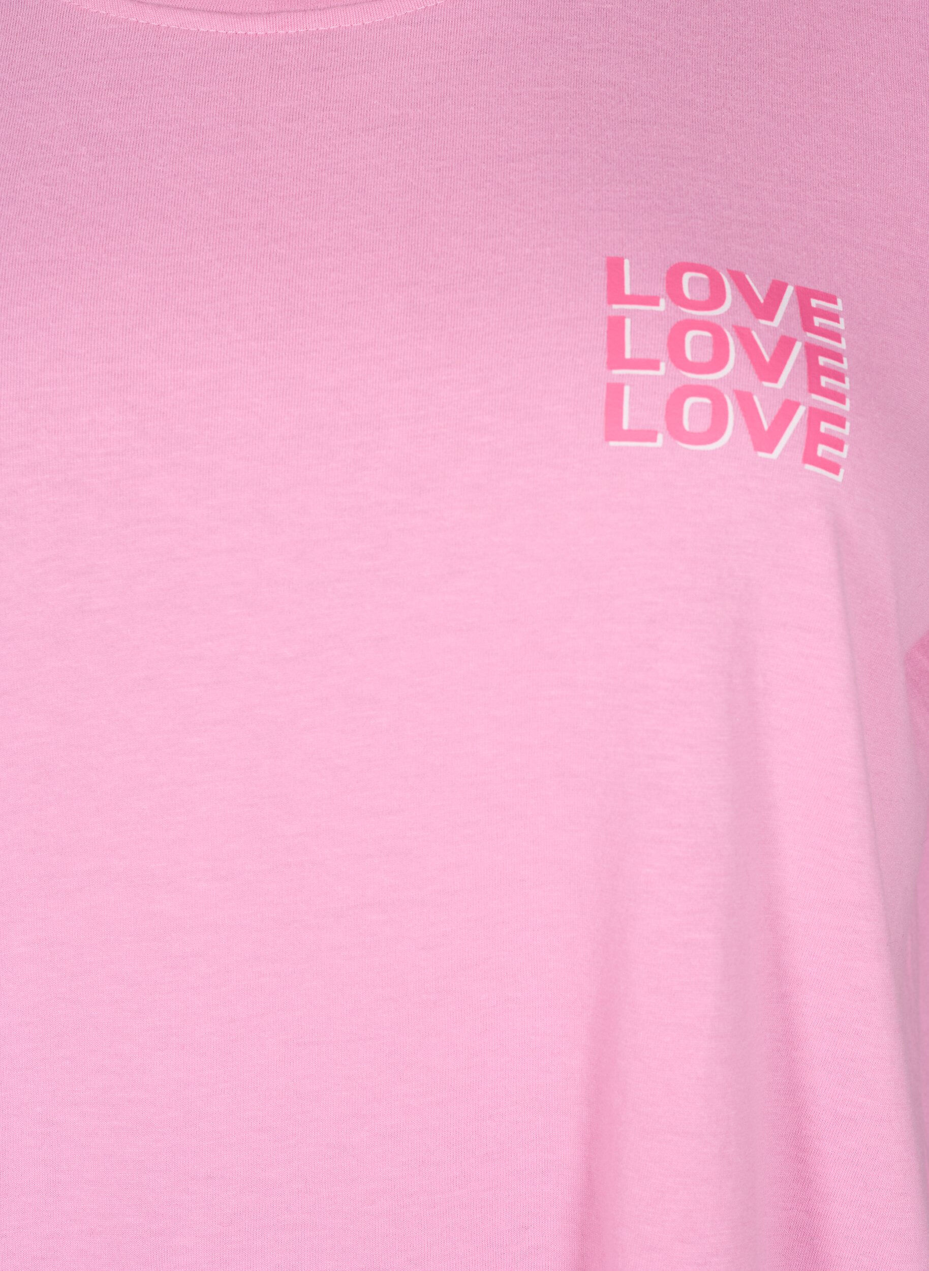 Zizzifashion FLASH - T-shirt with motif, Pink, Packshot image number 2