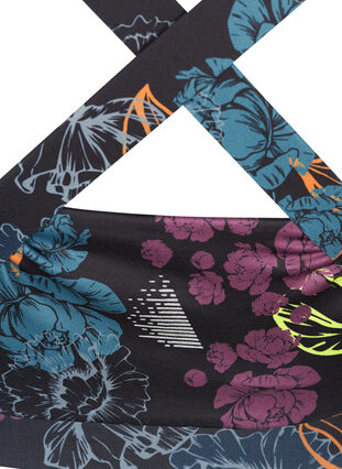 Sports top with a floral print, Graphic Flower, Packshot image number 3