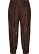 Lace balloon trousers with inner shorts, Brown, Packshot image number 0