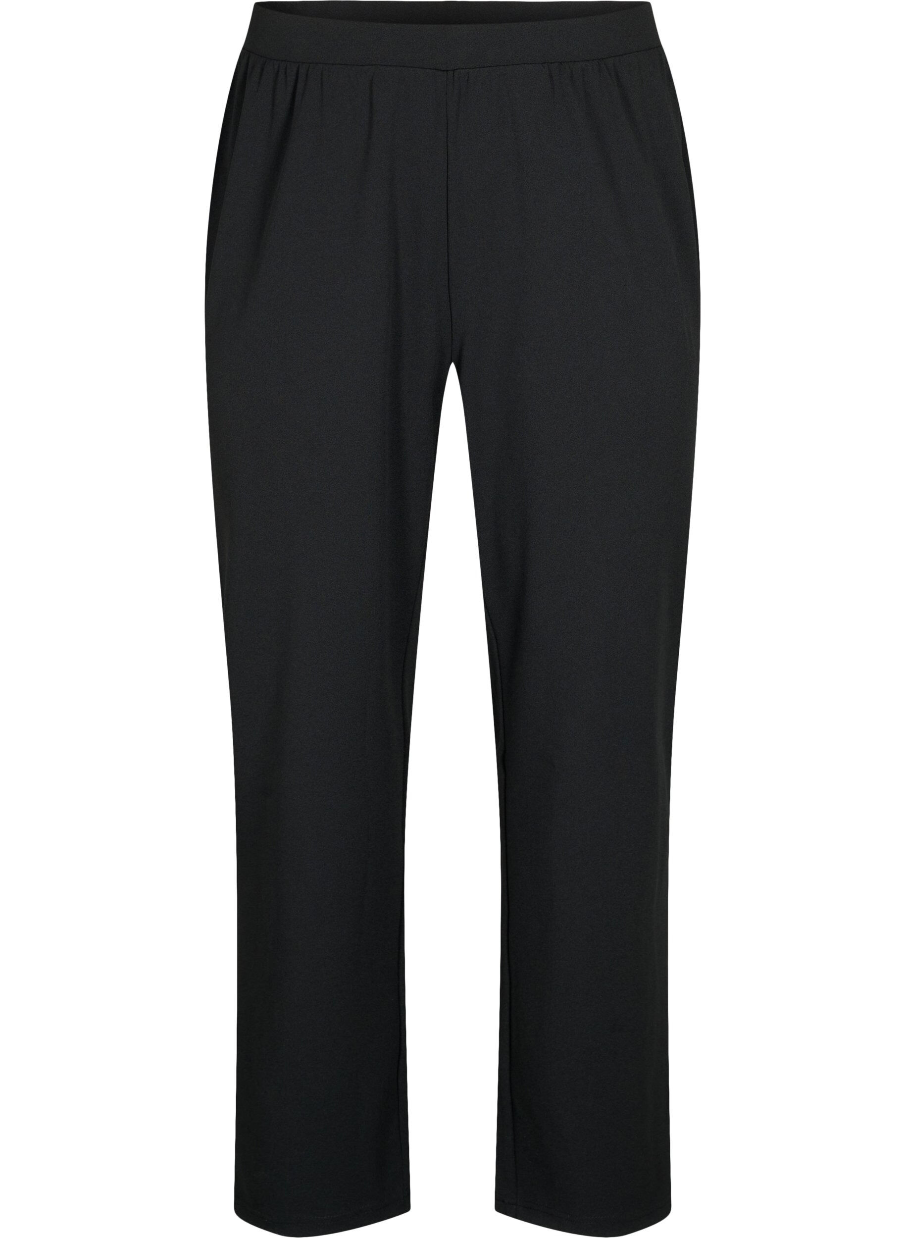 ZizzifashionFLASH - Trousers with straight fit, Black, Packshot image number 0