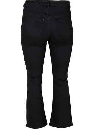 Bootcut Ellen jeans with a high waist, Black, Packshot image number 1
