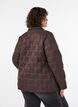 Lightly padded jacket with decorative quilting, Brown, Model image number 2