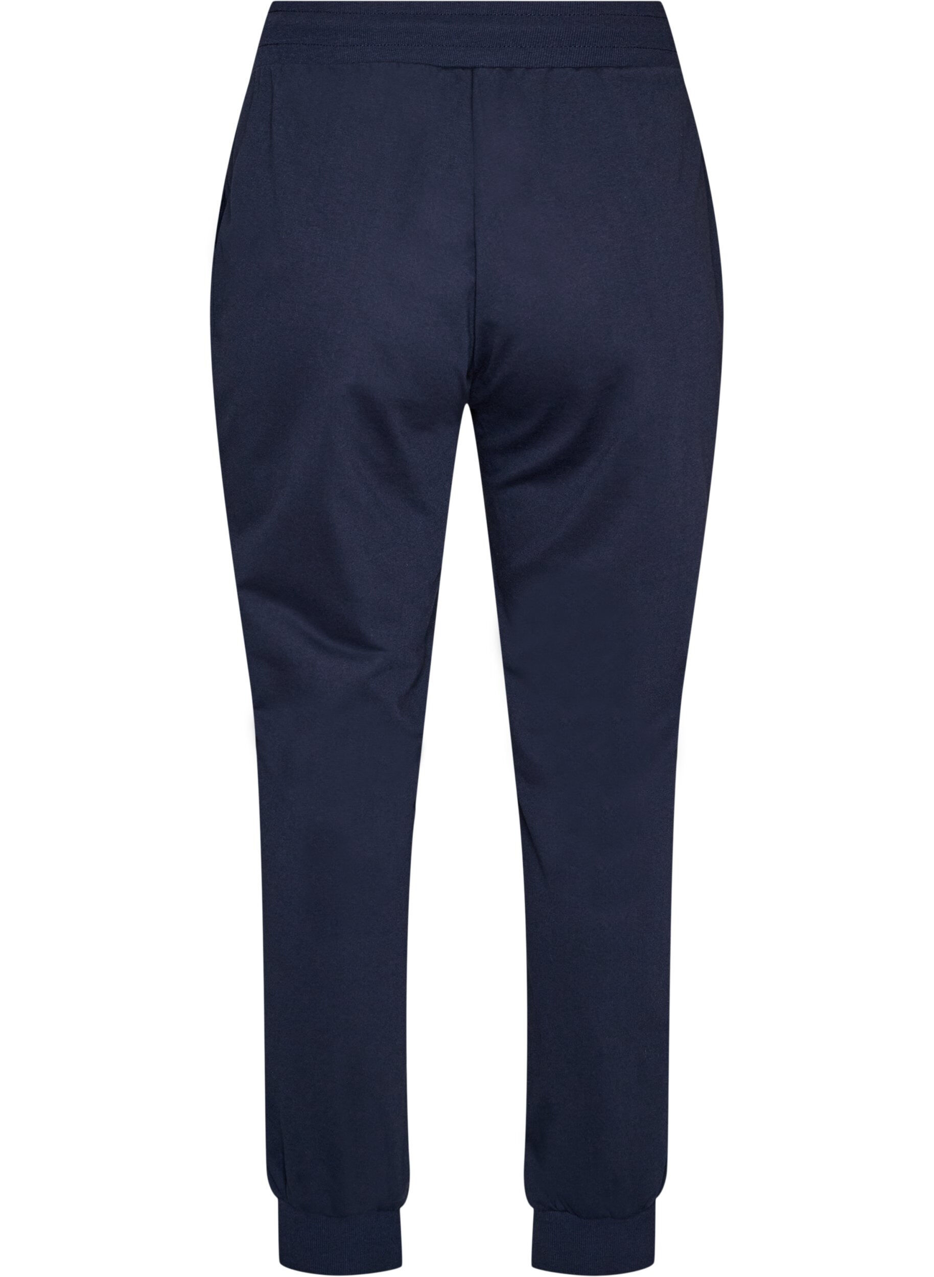 ZizzifashionLoose workout trousers with pockets, Blue, Packshot image number 1