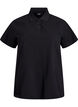 Polo shirt with short sleeves, Black, Packshot image number 0