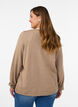Cardigan with round buttons, Beige, Model image number 2