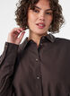 Cotton shirt with checked pattern, Brown, Model image number 3