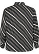 Striped shirt with long sleeves, Black Stripe, Packshot image number 1