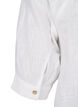 Cotton tunic with a V-neck, White, Packshot image number 3